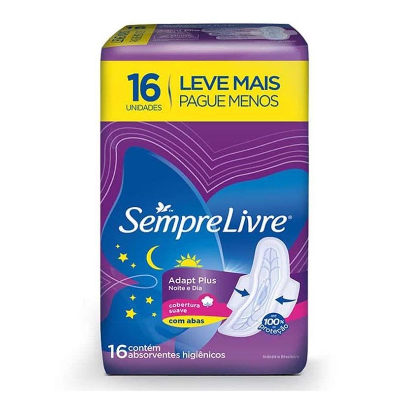 Absorvente-Sempre-Livre-Adapt-Plus-Noite-e-Dia