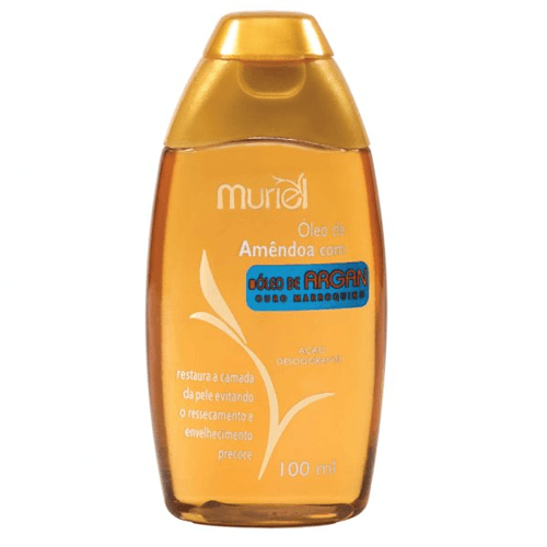Óleo Corporal de Amêndoa com Óleo de Argan Muriel 100ml