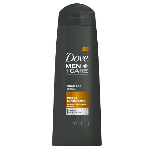 Shampoo Dove Men+ Care 2 em 1 Força Resistente 200ml