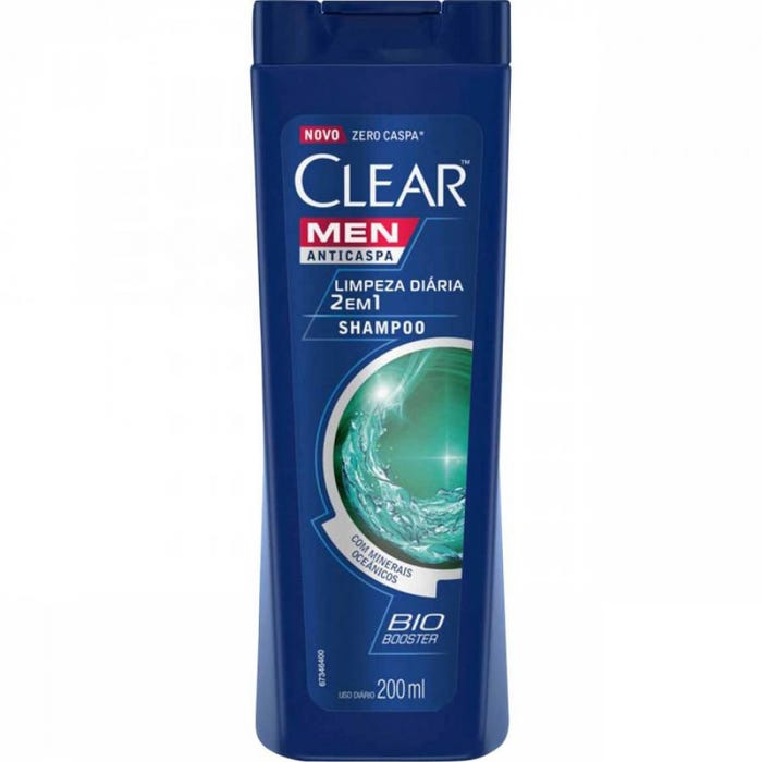 Shampoo-Anticaspa-Clear-Men-Limpeza-Diaria-2-em-1-200ml