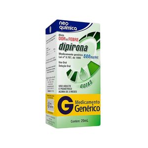 Dipirona Sódica Gotas Neo Química com 20ml