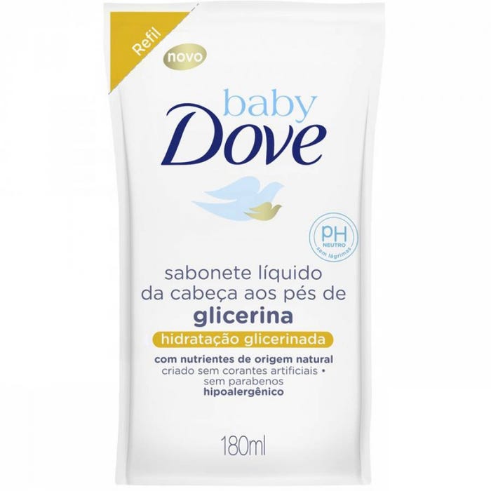 Sabonete-Liquido-Dove-Baby-Hidratacao-Glicerinada-Refil-180ml