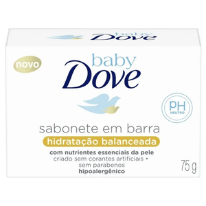 Sabonete em Barra Dove Baby Hidratação Balanceada com 75g