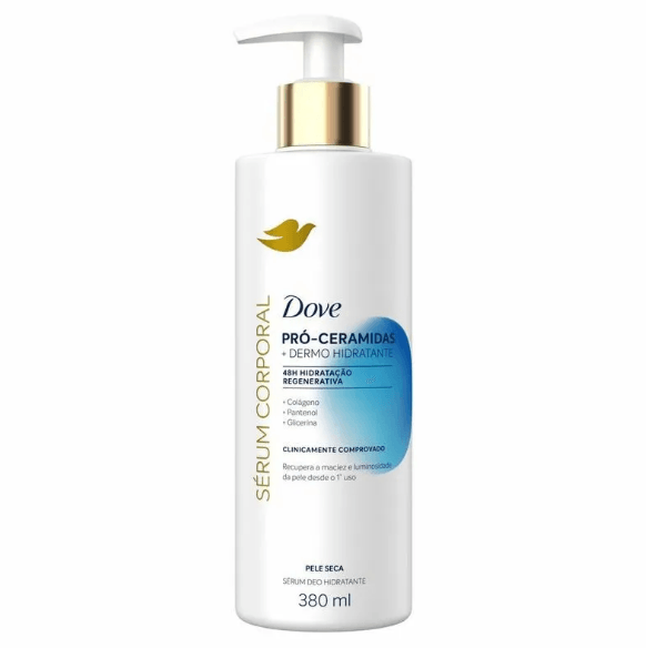 Sérum Corporal Dove Pró-Ceramidas + Dermo Hidratante Frasco 380ml