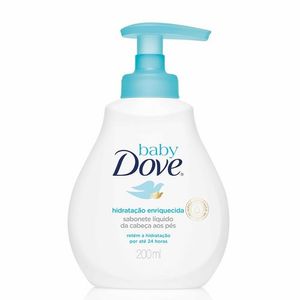 Sabonete Líquido Baby Dove Hidratante Enriquecida 200ml