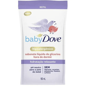 Refil Sabonete Líquido Dove Baby Hidratação 180ml