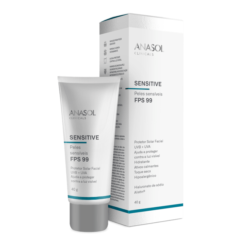 Protetor-Solar-Anasol-Clinicals-Sensitive-FPS-99-Peles-Sensiveis-40g
