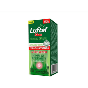 Luftal Max Simeticona 150mg/ml Cereja Gotas 15ml