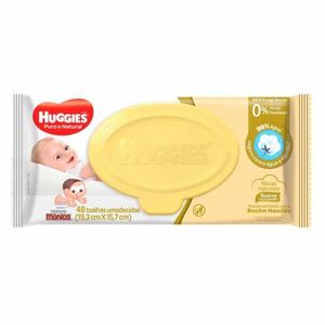 Toalhas Huggies Recém Nascido 48 Unidades
