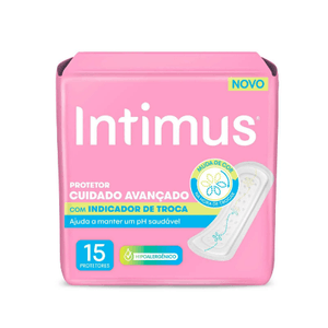 Protetor Diário Intimus com Indicador de Troca 15unds