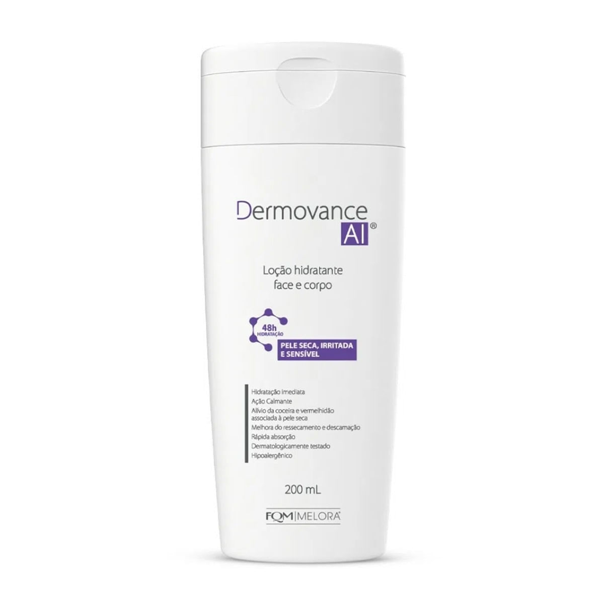Dermovance AI Loção Hidratante Face e Corpo 200ml