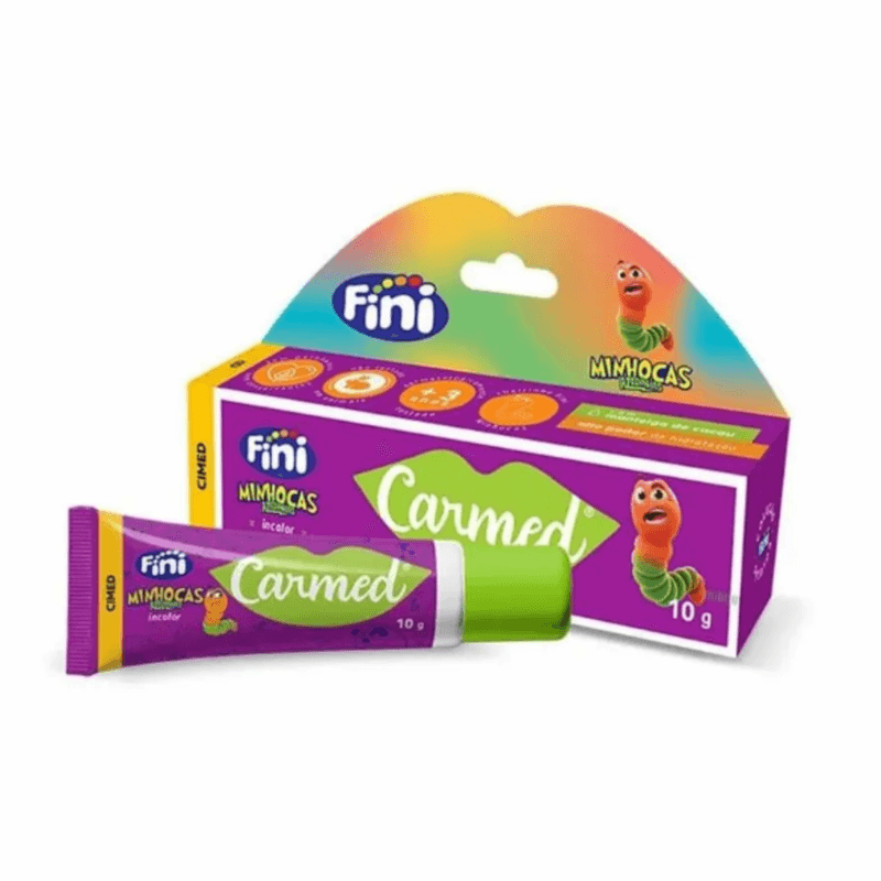 Hidratante-Labial-Carmed-Fini-Minhocas-Incolor-10g