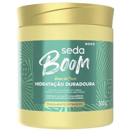Tratamento Intensivo Seda Boom Hidratação Duradoura 500g