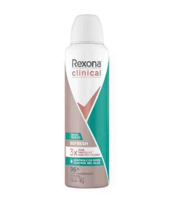 Desodorante Rexona Clinical Refresh Feminino 96h 150ml