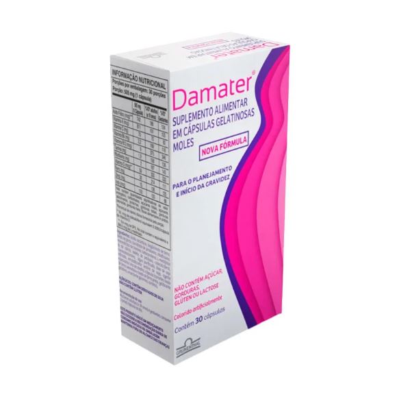 Damater com 30 Cápsulas Gelatinosas