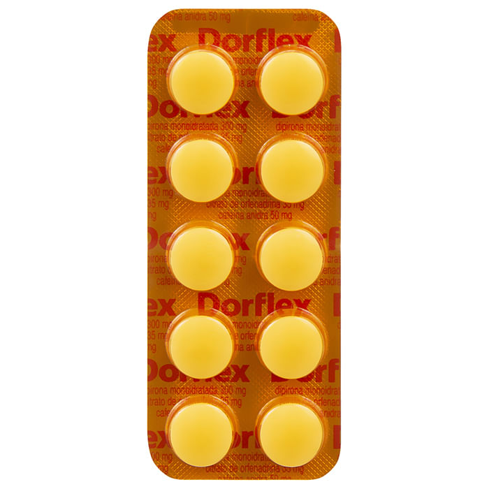 Dorflex Analgésico e Relaxante Muscular com 10 Comprimidos