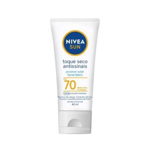 Protetor Solar Facial Nivea Sun FPS 70 Antissinais 40ml