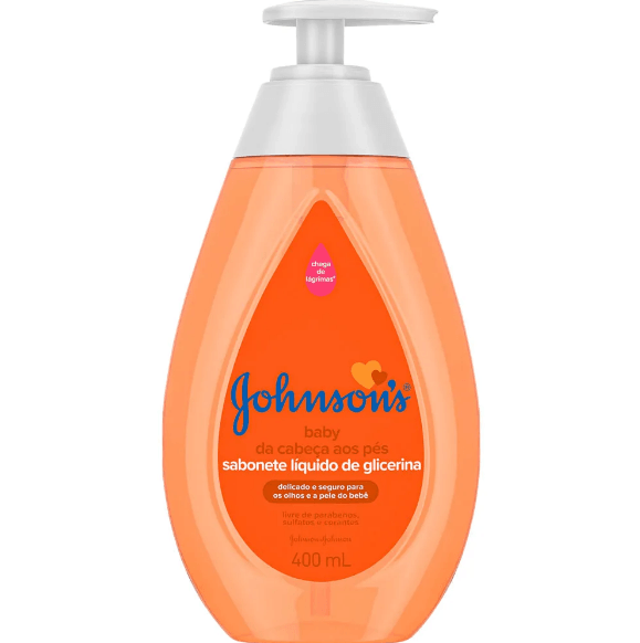 Sabonete líquido Johnson´s Baby Glicerina 400ml