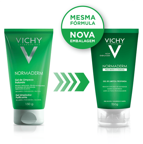 Gel de Limpeza Facial Vichy Normaderm 150g