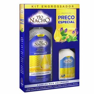 Kit Engrossador Tio Nacho Shampoo 415ml+Condicionador 200ml