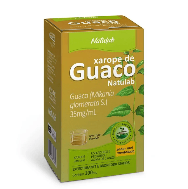 Xarope de Guaco Natulab 35mg/mL 100ml