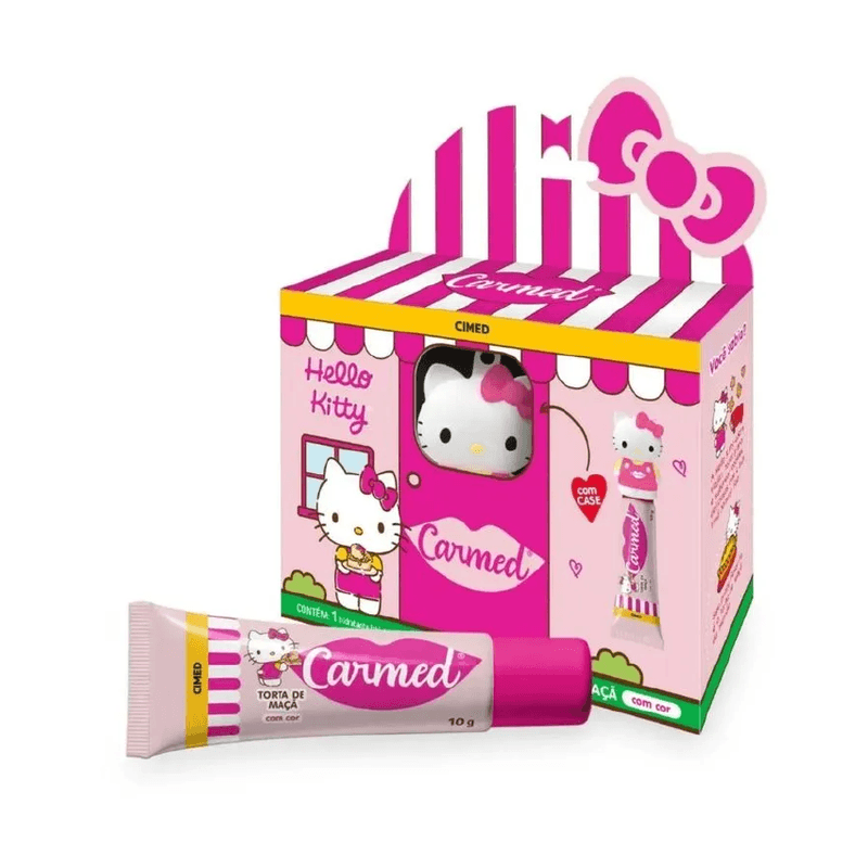 Carmed Hello Kitty Torta de Maçã com Cor 10g com Case
