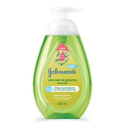 Sabonete Líquido Glicerina Lavanda Johnson's Baby 400ml