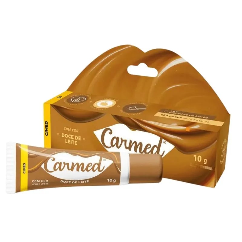 Carmed Hidratante Labial Doce de Leite 10g