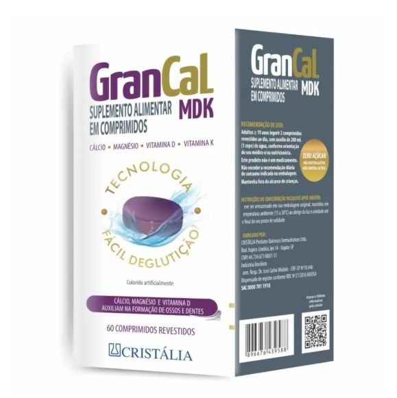 Grancal MDK Suplemento Alimentar com 60 Comprimidos