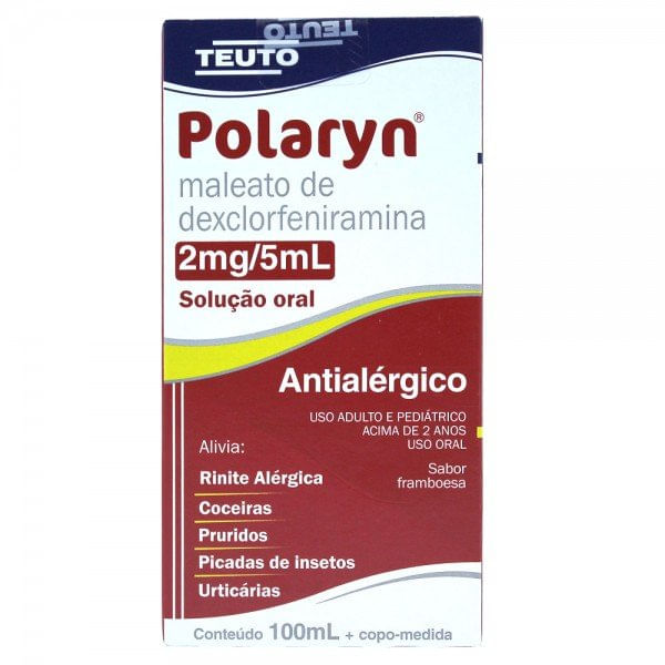 Polaryn Antialérgico Solução Oral 100ml