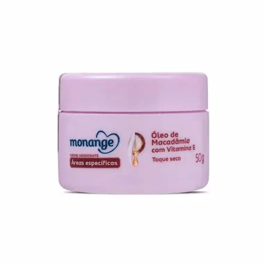 Creme Hidratante Monange Óleo de Macadâmia 50g