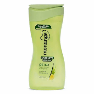 Sabonete Líquido Monange Detox com 240ml