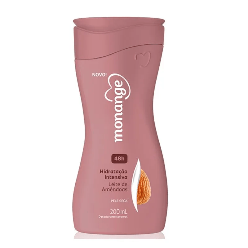Hidratante Monange Leite de Amêndoas Feminino 200ml