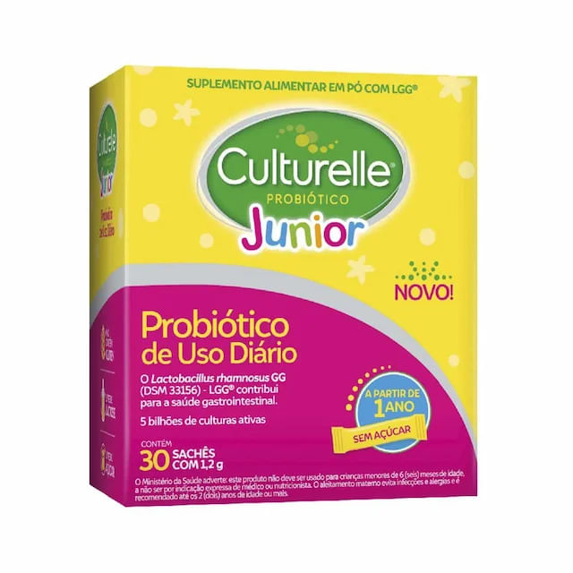 Probiótico Culturelle Junior com 10 comprimidos