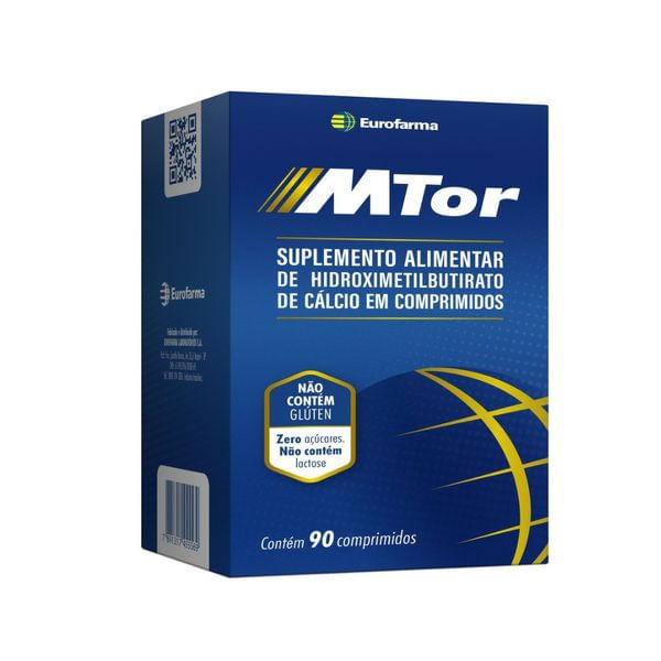 Mtor Suplemento Alimentar Eurofarma 90 Comprimidos