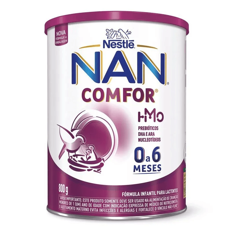 Fórmula Infantil para Lactentes Nan Comfor Nestlé 800g