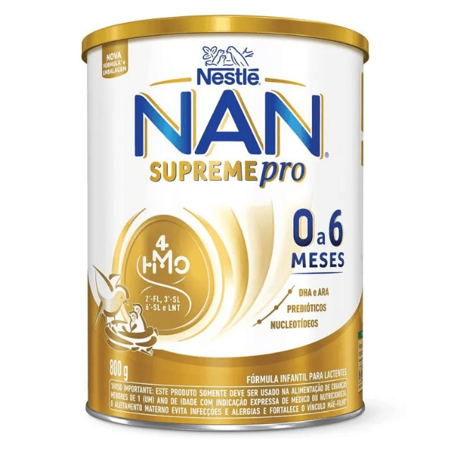 Fórmula Infantil Nan Supreme 1 Nestlé 800g