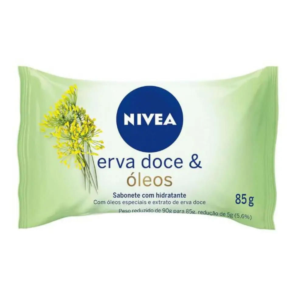 Sabonete em Barra Nivea Erva Doce & Óleos 85g