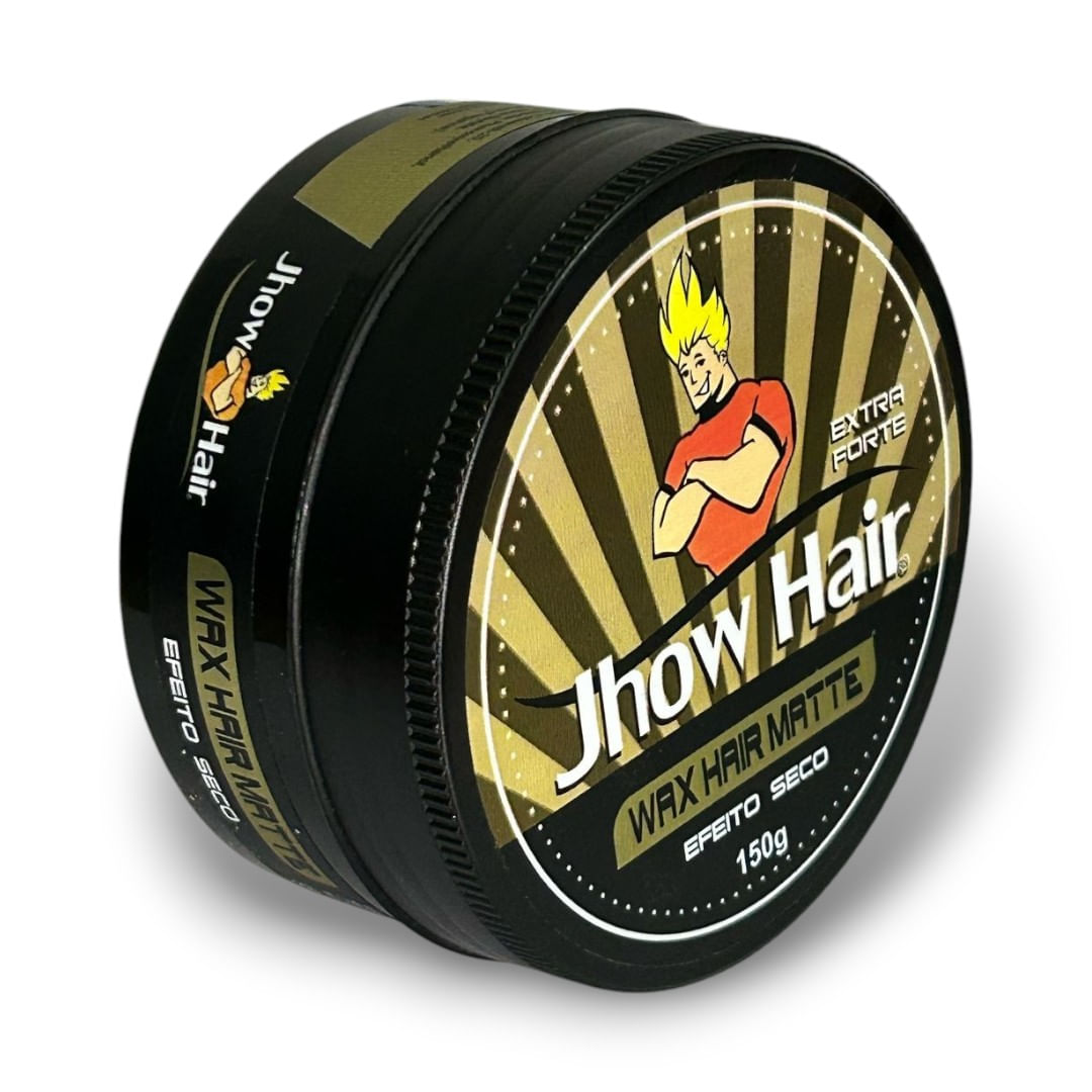 Pomada Wax Hair Matte Efeito Seco Jhow Hair 150g
