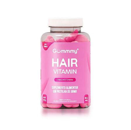 Gummy Hair Vitamin Cabelos e Unhas Sabor Tutti-frutti 60 Gomas