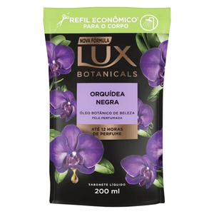 Sabonete Líquido Lux Botanicals Orquídea Negra 200ml