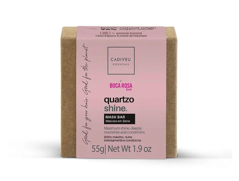 Máscara em Barra Cadiveu Quartzo Shine 55g