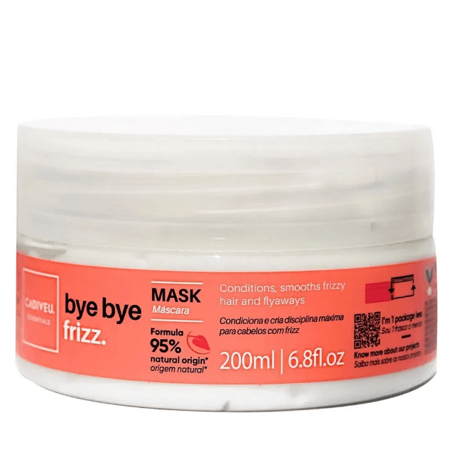 Máscara Capilar Cadiveu Essentials Bye Bye Frizz 200ml