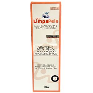 Creme Limpa Pele com Ação Clareador e Rejuvenescedor Pulsy 30g