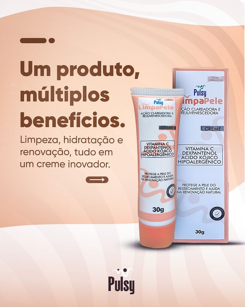 Cuidar da pele nunca foi tao facil-  Com o Limpa Pele Creme Pulsy, voce transforma sua rotina em momentos de autocuidado, deixando sua pele limpa, hidratada e renovada em um so passo-   Indicado para todos os ti.jpg