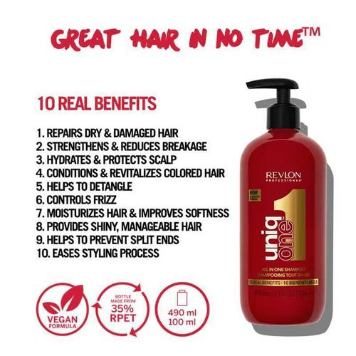 Shampoo Revlon Uniq One All In One 490ml