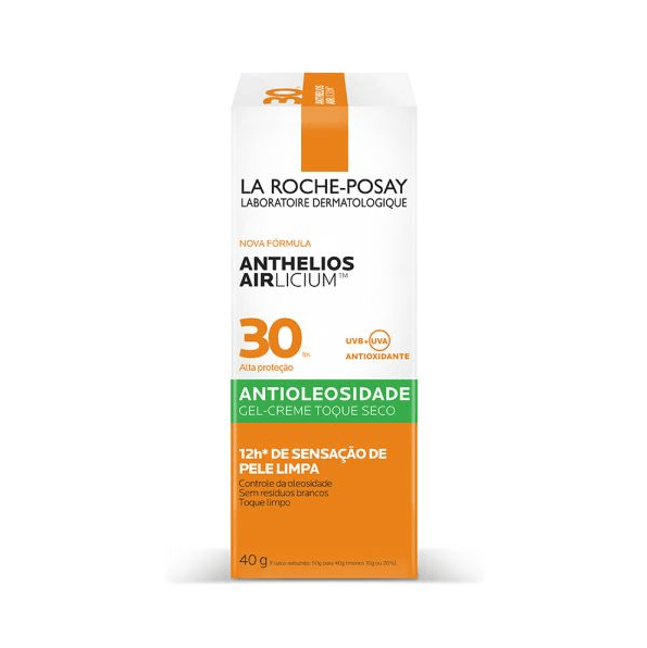 Protetor Solar Anthelios Airlicium FPS 30 Antioleosidade Gel Creme 40g