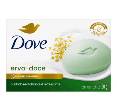 Sabonete em Barra Dove Erva Doce 90g