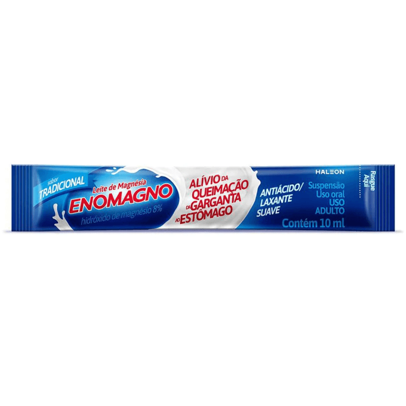 Leite de Magnésio Enomagno Sabor Tradicional 10ml