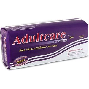 Adultcare Unissex Absorção Leve a Moderado 20 unidades